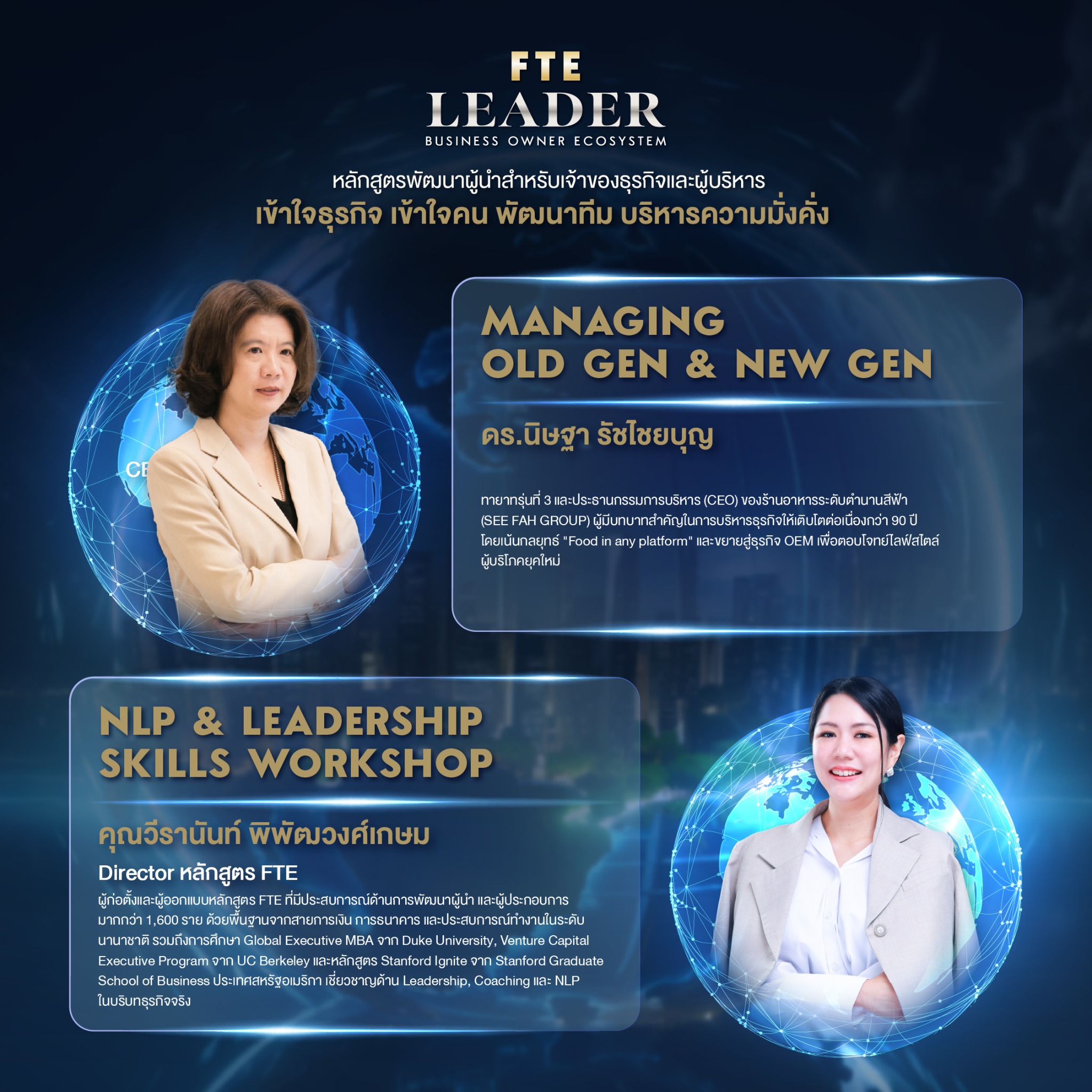 Managing Old Gen & New Gen / NLP & Leadership Skills Workshop